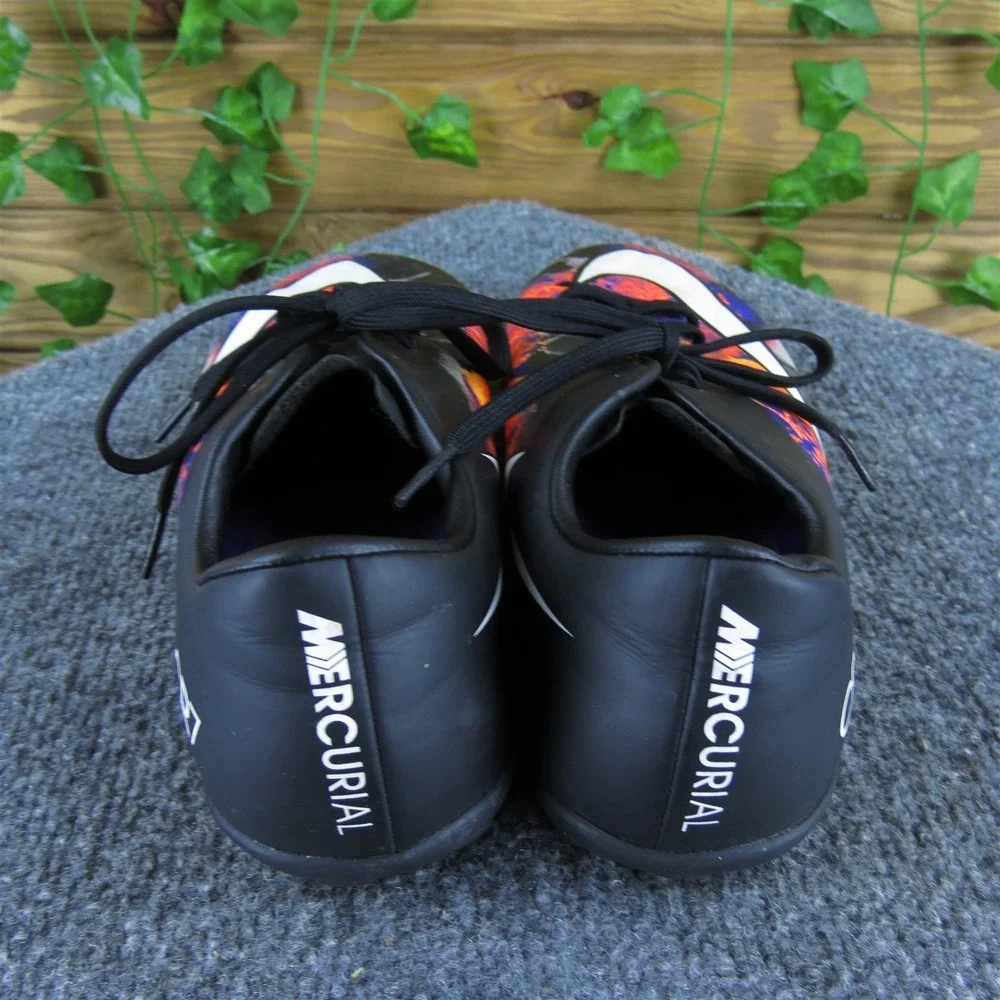 Nike Sneaker Mercurial CR7 Soccer Boys Y 6 Athletic Black Synthetic‎ Lace Up